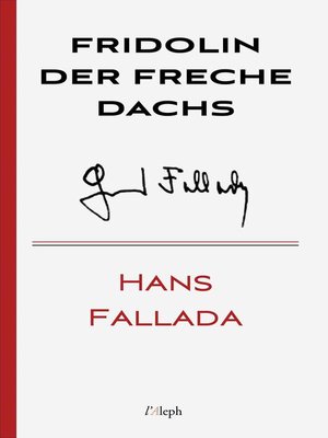 cover image of Fridolin der freche Dachs